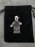 Upcycled LEGO Minifig w/hat