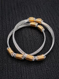 4 Seasons Wire Bracelets